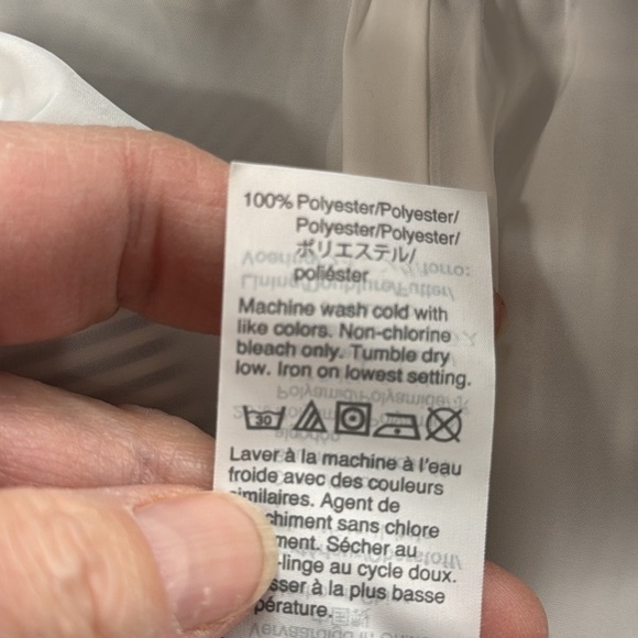 J. Crew NWT Seersucker Button-front
Mini Skirt Size 6P - Picture 10 of 11